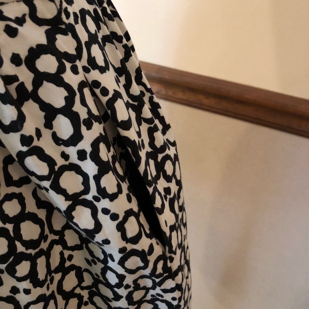 ZARA Basic black and white dress - Picture 6 of 8